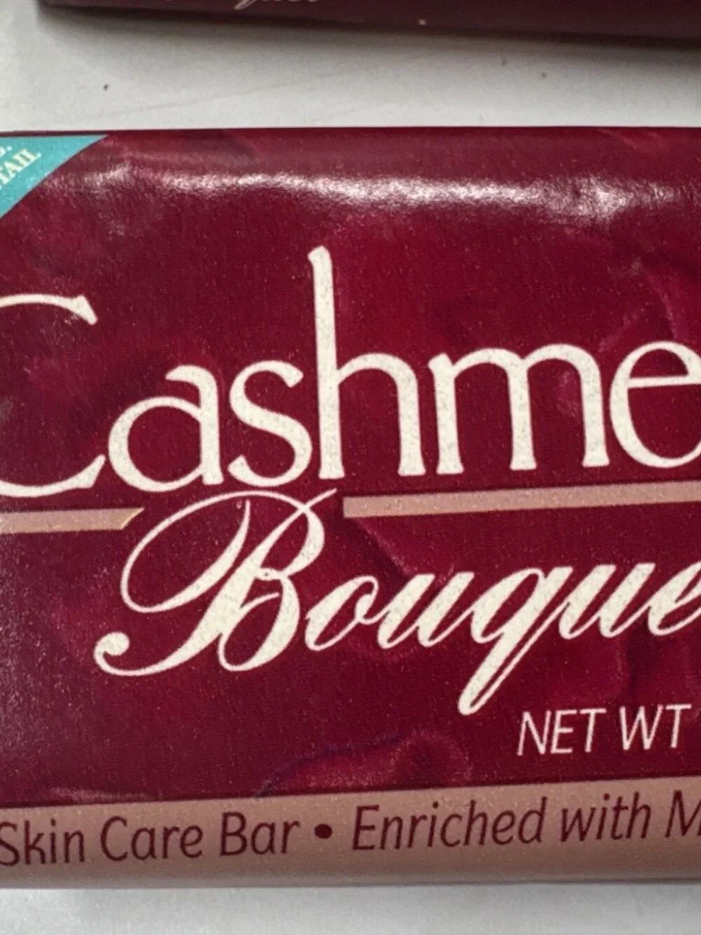 Vintage Cashmere Bouquet Bar Soap Lot of 7 with Moisturizers Mild Skin Care NOS